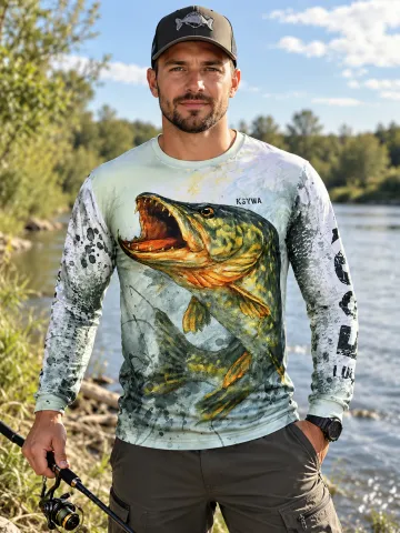 Koszulka Esox Lucius Longsleeve