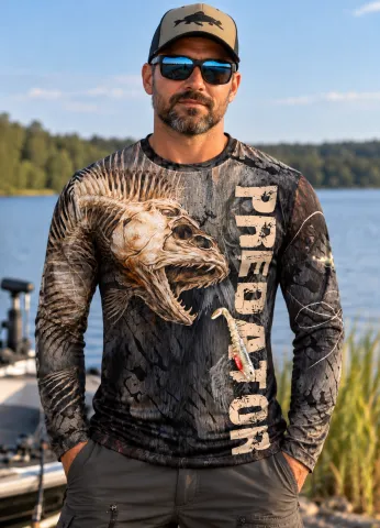 Koszulka wędkarska Predator